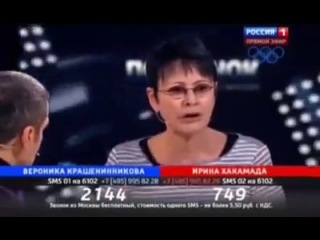 a few minutes of truth on russian tv.