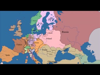 1000 years of european history in 5 minutes