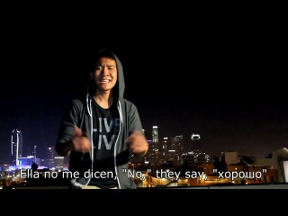 a chinese man raps in 6 languages. including in russian | rap song in 6 different languages